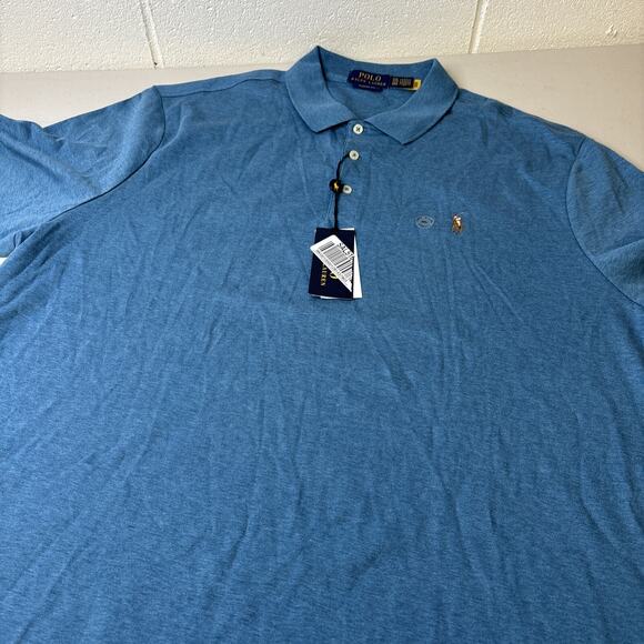New NWT Ralph Lauren Polo Men's XXL blue Horse Riding Polo - Picture 3 of 4